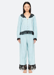 Sea New York Lila PJ Set - Blue
