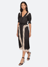 Sea New York Ethel Midi Dress - Black
