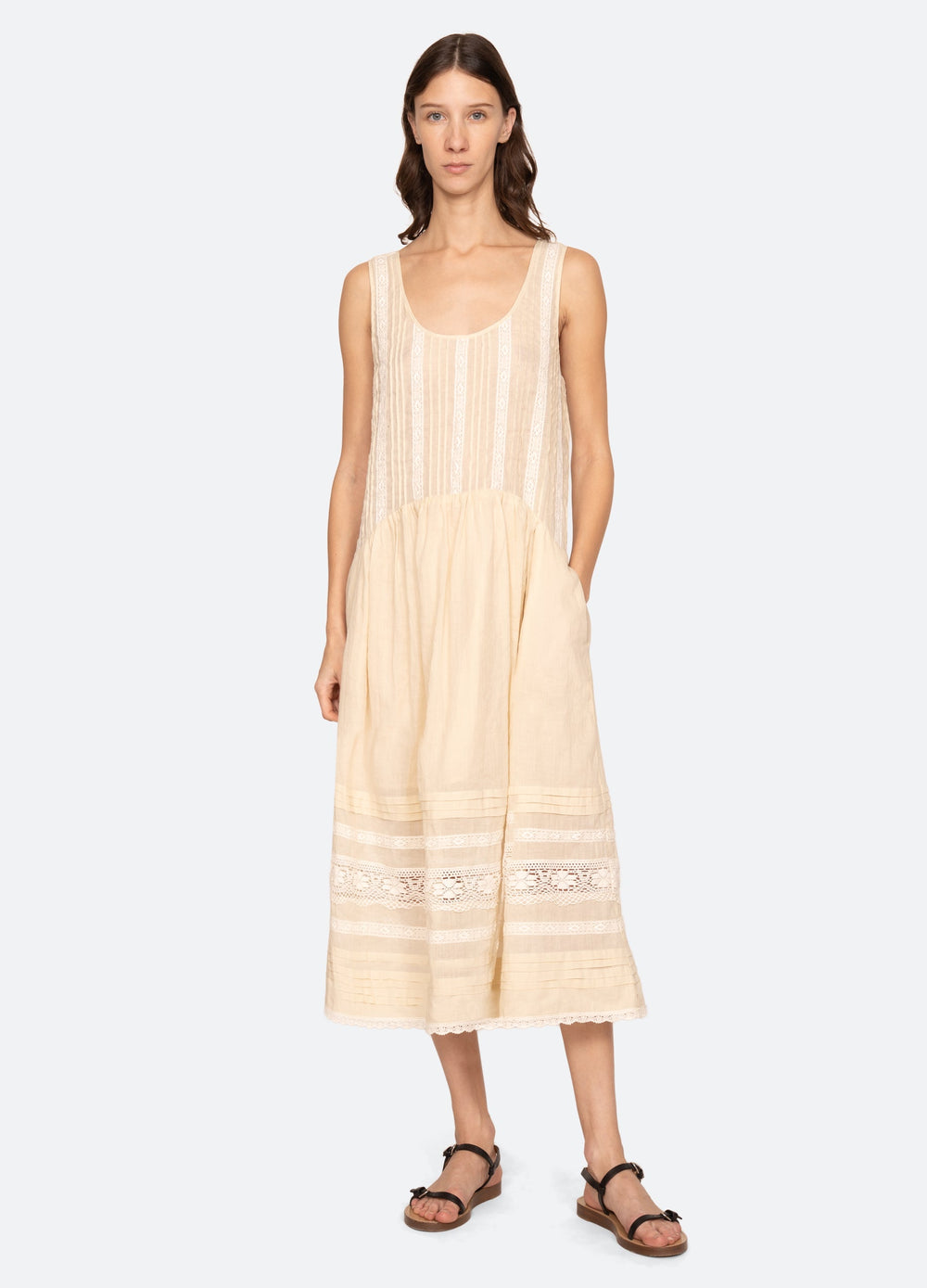 Sea New York Pippa Dress - Cream