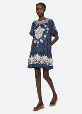 Sea New York Emelina S/S Dress - Navy