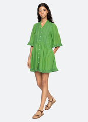 Sea New York Eliza Mini Dress - Green