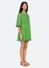 Sea New York Eliza Mini Dress - Green