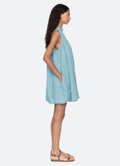Sea New York Violet Mini Dress - Blue
