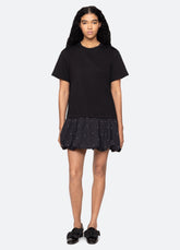 Sea New York Alberta Combo Dress - Black
