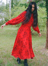 Sea New York Cornelia L/S Dress - Red