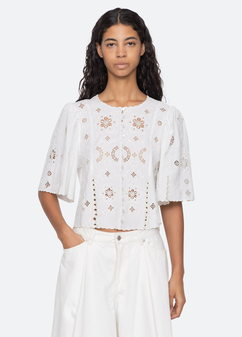 Sea New York Gardener Top - White