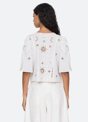Sea New York Gardener Top - White