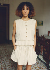 Sea New York Angelina Vest - Bone