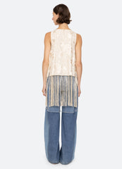 Sea New York Priscilla Vest - Cream