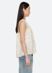 Sea New York Alina Tank - Cream