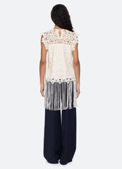 Sea New York Alina Top - Cream