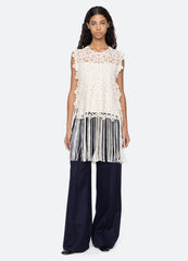 Sea New York Alina Top - Cream