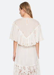 Sea New York Sofia Top - Cream