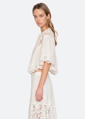 Sea New York Sofia Top - Cream