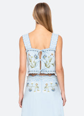 Sea New York Audra Top - Blue