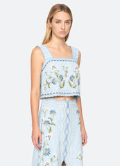 Sea New York Audra Top - Blue