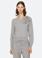 Sea New York Minette Cardigan - Grey
