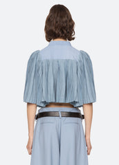 Sea New York Solene S/S Top - Blue