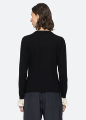 Sea New York Diane Cardigan - Black