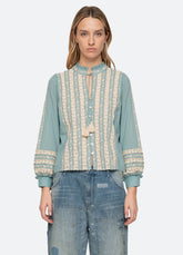 Sea New York Kirsten L/S Top - Sky