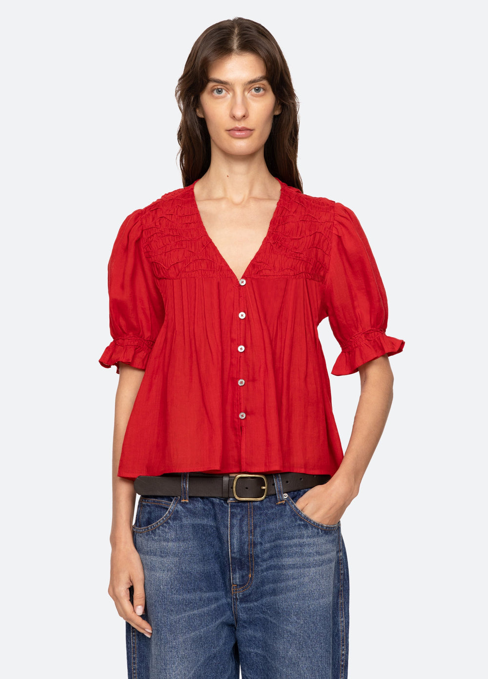 Sea New York Imogen Top - Red
