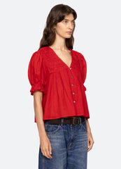 Sea New York Imogen Top - Red