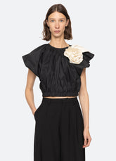Sea New York Laurie Top - Black