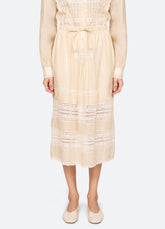 Sea New York Pippa Skirt - Cream