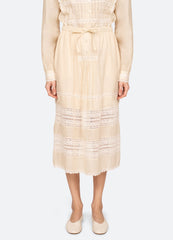 Sea New York Pippa Skirt - Cream