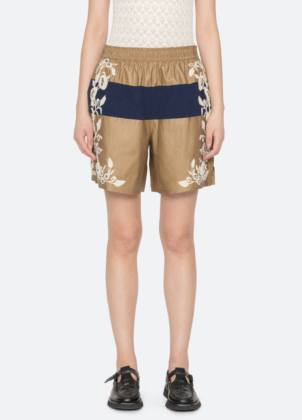 Sea New York Georgie Shorts - Khaki