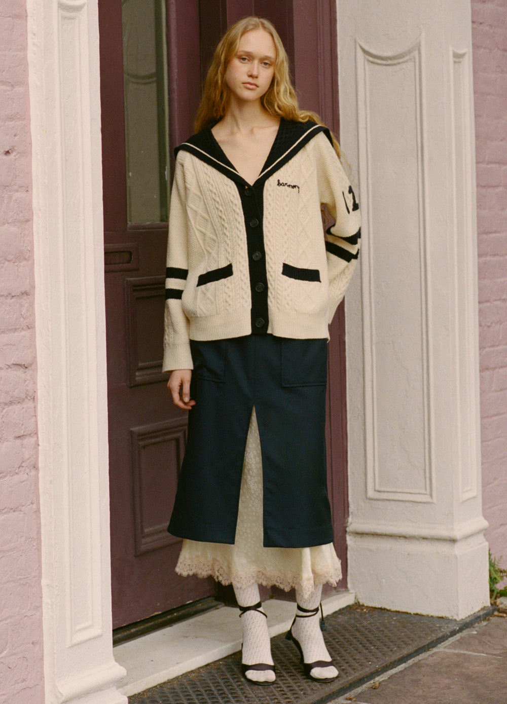 Sea New York Fiora Skirt - Navy