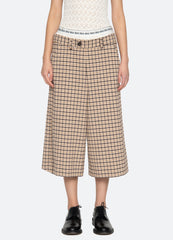 Sea New York Savannah Culottes - Plaid