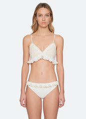 Sea New York Madelyn Bikini Top - White