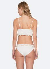 Sea New York Madelyn Bikini Top - White