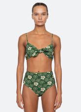 Sea New York Gloria Bikini Top - Green