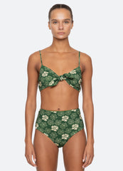 Sea New York Gloria Bikini Top - Green