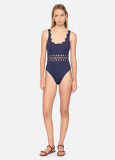 Sea New York Leila One Piece - Navy