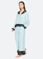 Sea New York Lila PJ Set - Blue