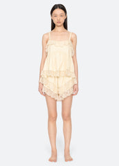 Sea New York Lila Short PJ Set - Yellow