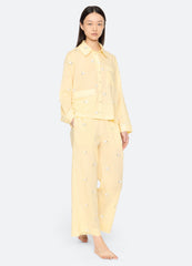 Sea New York Sheep PJ Set - Yellow