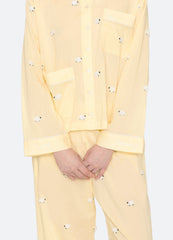 Sea New York Sheep PJ Set - Yellow