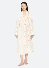 Sea New York Esmee Robe - Cream