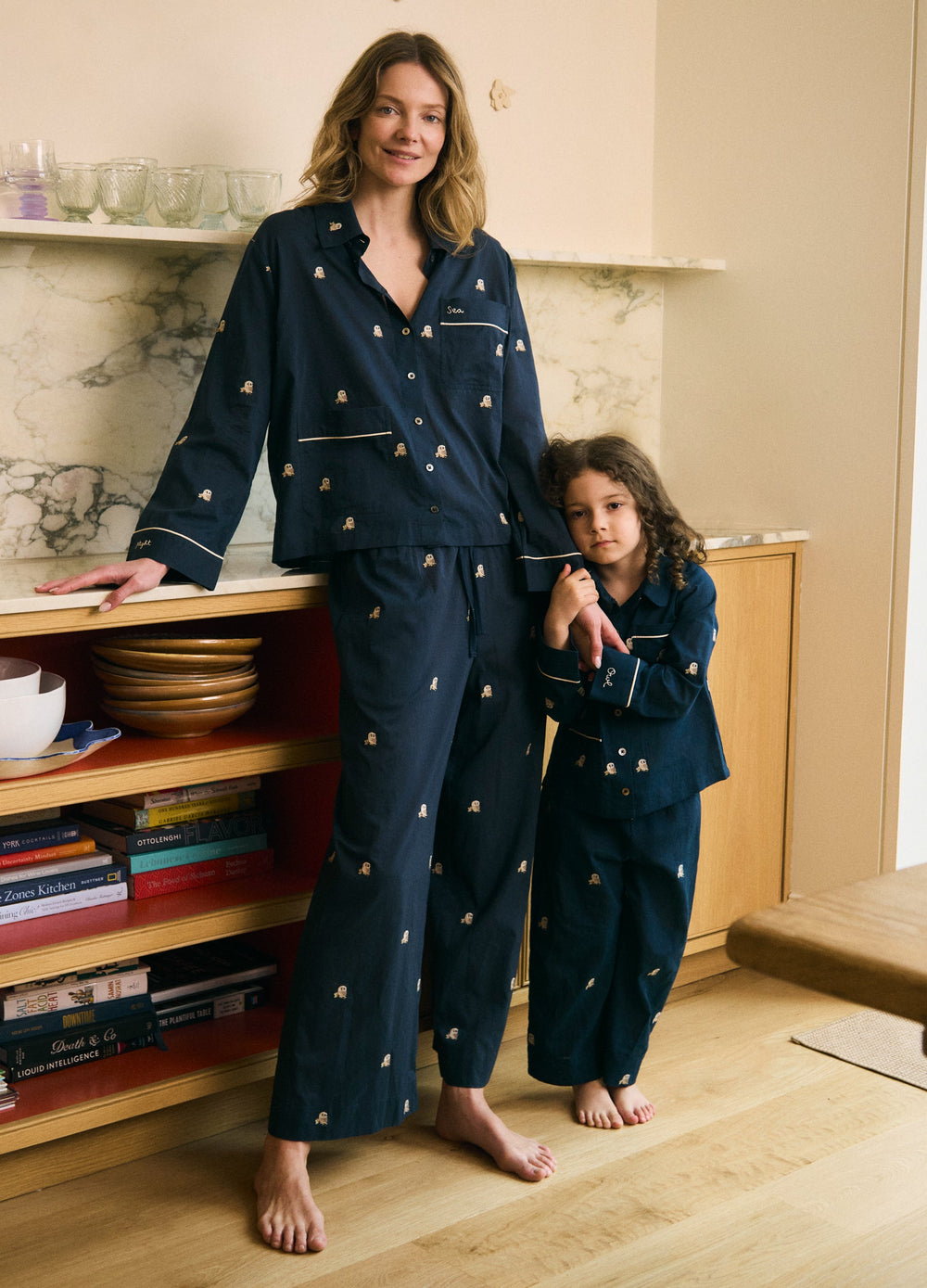 Sea New York Noella PJ Set - Navy