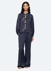 Sea New York Marceline PJ Set - Navy