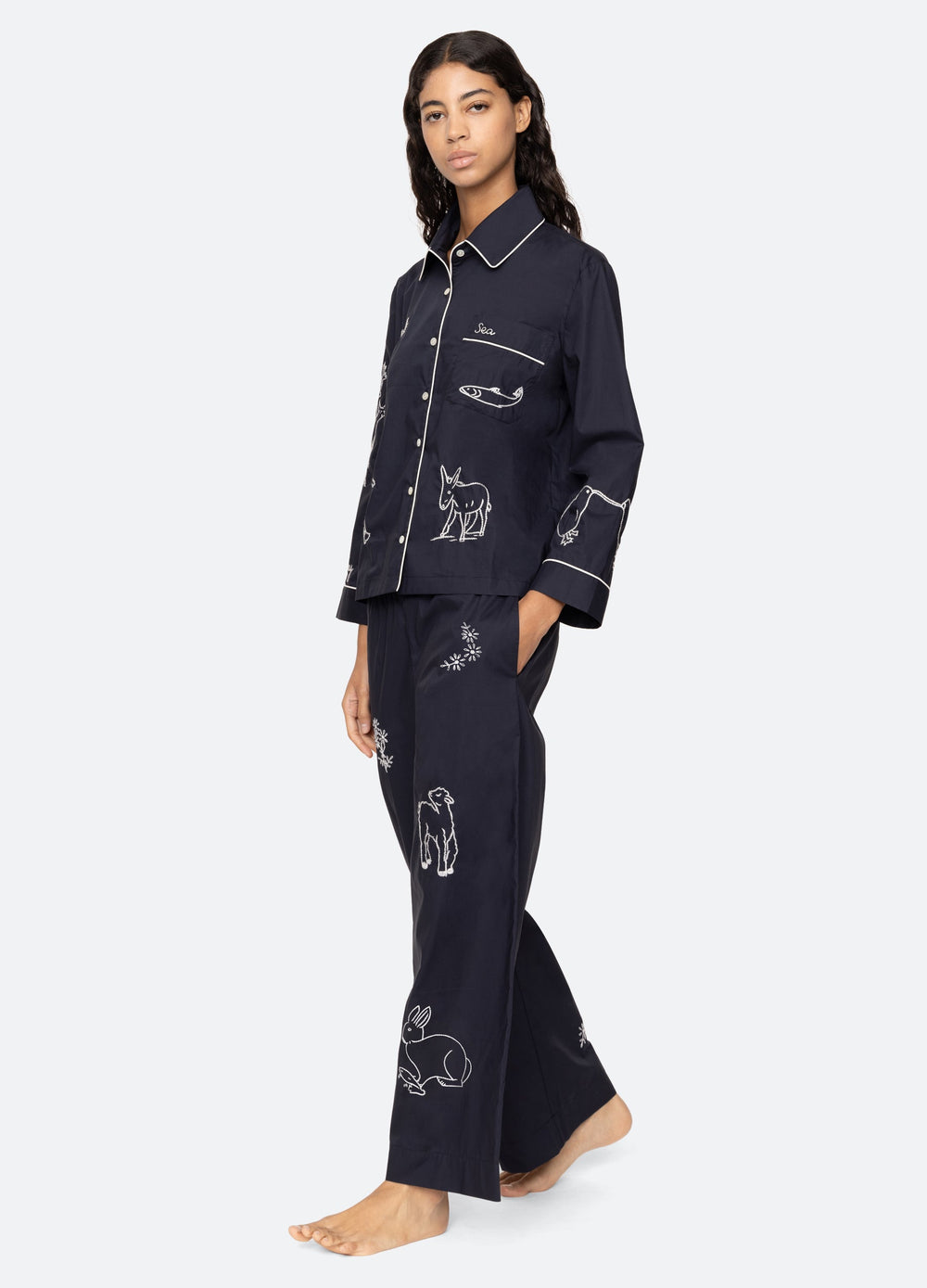 Sea New York Demi PJ Set - Navy