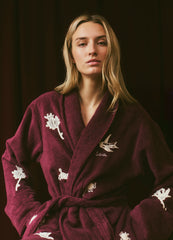 Sea New York Mika Robe - Burgundy