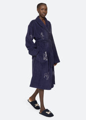 Sea New York Demi Robe - Navy