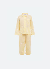 Sea New York Sheep Kids PJ Set - Yellow