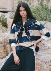Sea New York Juliet Scarf - Navy