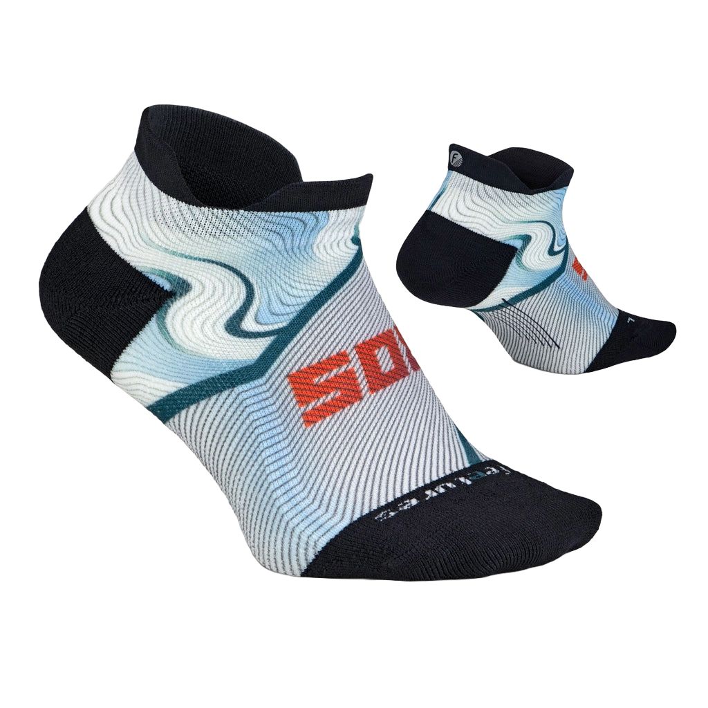 Marathon Sports Feetures Elite Light Cushion No-Show Tab Running Socks Boston 2026